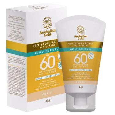 Imagem de Protetor Solar Facial Antioleosidade Cor 1 FPS 60 40g - Australian Gol