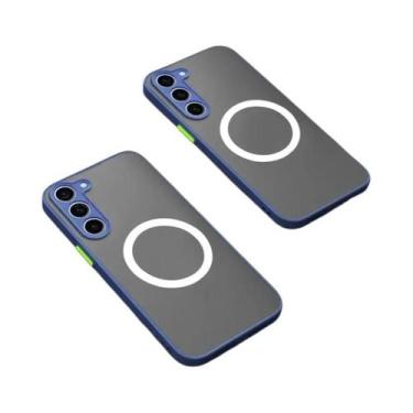 Imagem de Capa Magnética Fosca Magsafe Para Samsung Galaxy S25 S24 S23 FE S22 S2