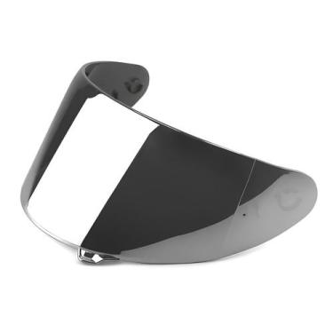 Imagem de Viseira Cromada Para Capacete Asx - Importada Anti Risco