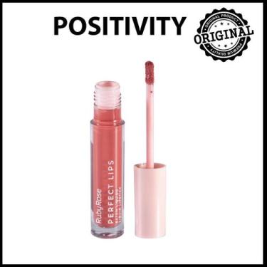 Imagem de Batom Liquido Ruby Rose Perfect Lips Linha Rosa HBL6200, POSITIVITY