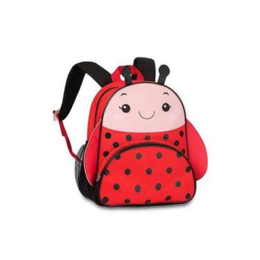 Imagem de Mochila Infantil Pequena  Pets Abelha - Joaninha com 31CM da Clio Ref 