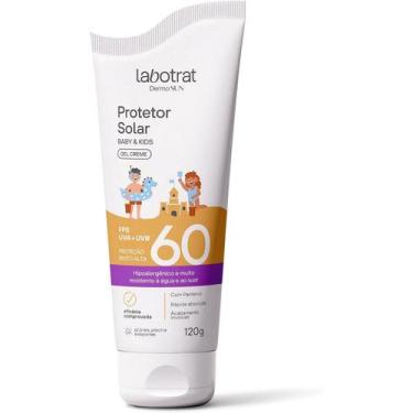 Imagem de Labotrat DermoSun Protetor Solar Baby&ampKids Gel/Creme FPS60 120g