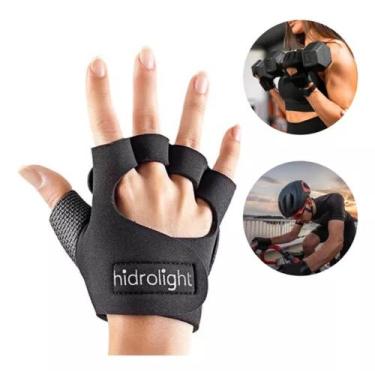Imagem de Luva de Neoprene Musculação Par P,M e G - Hidrolight, P