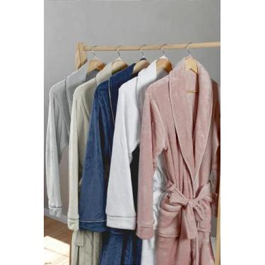 Imagem de Roupão Neo Velour Camesa Bege GG - Conforto e Estilo