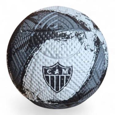 Imagem de Bola De Futebol N5 Atlético Mineiro - Licenciada - Dualt Branco