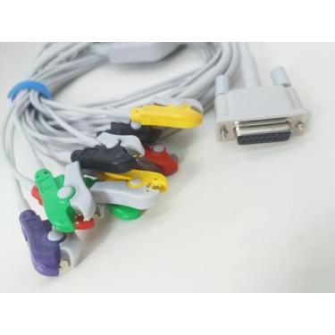 Imagem de Cabo Ecg 10 Vias Clip Garra Dixtal Ep-3  - Maple Hospitalar 