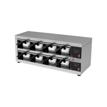 Imagem de Conservador de Proteínas Profissional PRCPROT-08 Digital Até 80°C 8 Cubas 1600W 220V Progás
