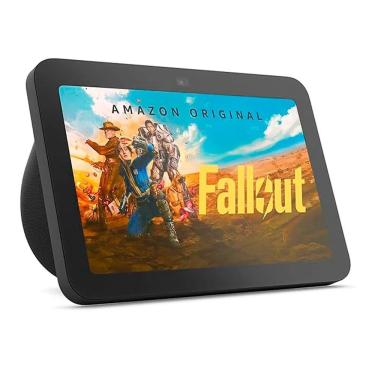 Imagem de Caixa de Som Inteligente com Tela Amazon Echo Show 8 3ª Geração com Alexa Conectividade Wi-Fi Preto