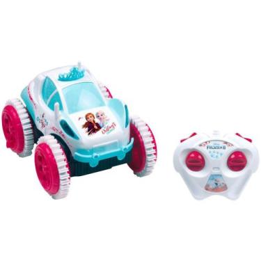 Imagem de Carrinho de Controle Remoto Frozen Giro Gelado - Candide 3 Funções Alc