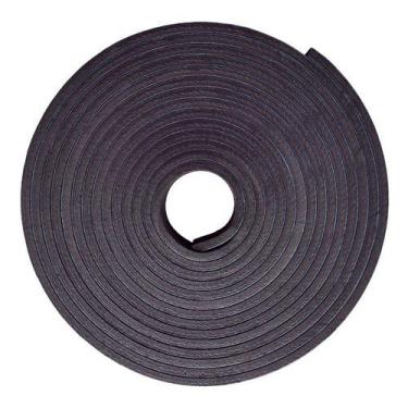 Imagem de Borracha Fita Adesiva Colante Rigida 50mm X 10mm - 10mts - Unespuma