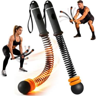 Imagem de Corda de batalha sem corda Poonoo, com peso, para HIIT