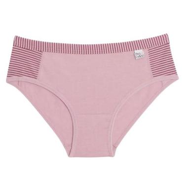 Imagem de Calcinha Infantil de Algodão DelRio, M, Rosa