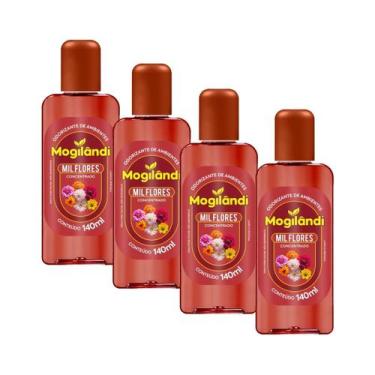 Imagem de Combo 4 Odorizante de Ambientes Mil Flores Mogilândi - 140ml