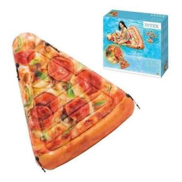 Imagem de Colchão inflável piscina pedaço de pizza intex 58752