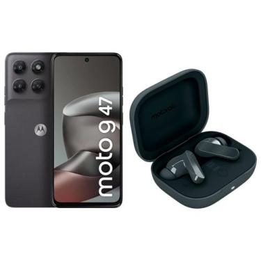 Imagem de Smartphone Motorola Moto g47 256GB Grafite - 5G + Fone de Ouvido Bluet