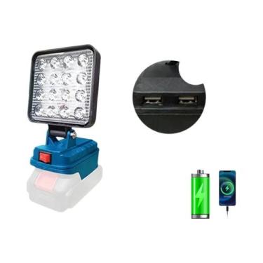Imagem de Lanterna De Bateria Li-ion Makita 14.4V-18V, Lanterna LED Sem Fio De 4