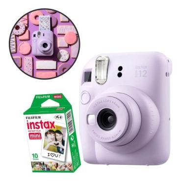 Imagem de Câmera Instantânea Instax Mini 12 Lilás com Filme de 10 poses - FujiFi