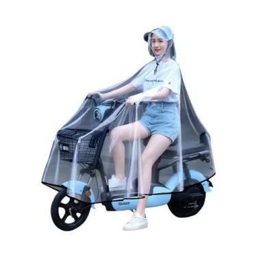 Imagem de Capa De Chuva Transparente Em PVC Para Homens E Mulheres, Ideal Para C