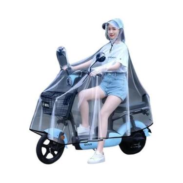 Imagem de Capa De Chuva Transparente Em PVC Para Homens E Mulheres, Ideal Para C