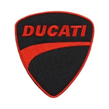 Imagem de Emblema Bordado Ducati Para Mochila Com Gancho Para Fãs De Motocicleta