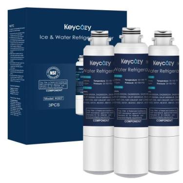 Imagem de Filtro de Água para Geladeira Keycozy K007 Pacote com 3