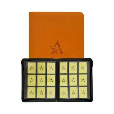Imagem de Pasta De Cartas Preta Com 9 Bolsos, Capacidade Para 720 Cartas MTG TCG