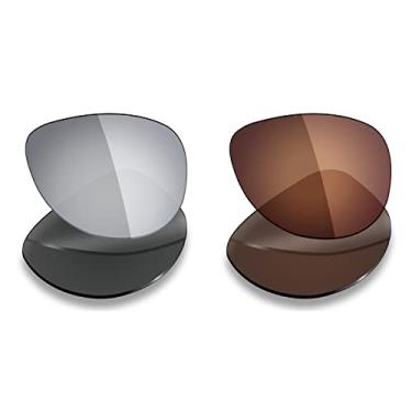 Imagem de Mryok 2 pares de lentes polarizadas de substituição para óculos de sol Oakley Plaintiff – Opções