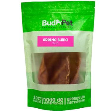 Imagem de Petisco Natural Orelha Suina para Cães e Gatos BudoPet