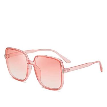 Imagem de Fashion Oversized Square Sunglasses Women Luxury Designer Vintage Gradient Sun Glasses UV400 Classic Big Frame Eyewear For Lady,C5,china