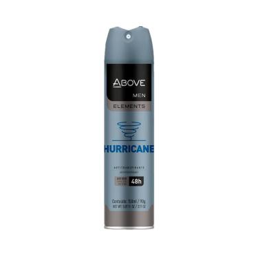 Imagem de Desodorante Antitranspirante Aerossol Above Men Elements Hurricane 48h 150ml