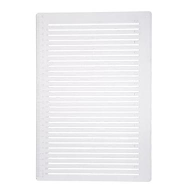 Imagem de Desenhe Uma Régua De Linha Régua De Medir Exame Estêncil De Linha Desenhos Em Linha Régua De Desenho De Linha De Alunos Régua De 12 Polegadas Plástico Aluna Régua De Medição Letras