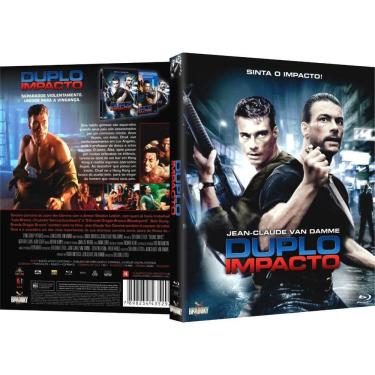 Imagem de Blu-Ray Duplo Impacto - Van Damme - Filme Dublado Enluvado
