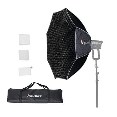 Imagem de Aputure Light OctaDome 120cm Octagon Portátil Bowens Mount Softbox com Grade Honeycomb para Aputure 300X Amaran 200x 60x