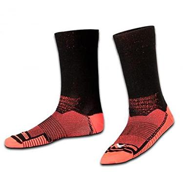 Imagem de Meia de Compressão Mattos Racing Stripe-laranja-g