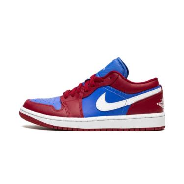 Imagem de Jordan Womens WMNS air Jordan 1 Low DC0774 604 Pomegranate/Medium Blue - Size 9.5W
