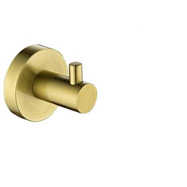 Imagem de Gancho de roupa SUS304 ganchos montados na parede para banheiro cozinha garagem roupão gancho preto prata ouro ferragens para banheiro, gancho A3BG