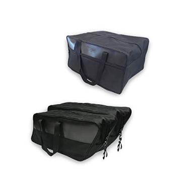 Imagem de Kit Bolsas Harley Laterais + Tour Pack - Road King/Ultra/Electra Glide