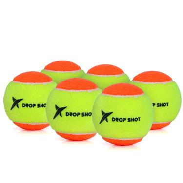 Imagem de Bola de Beach Tennis Drop Shot Oficial Pack com 06 Bolas