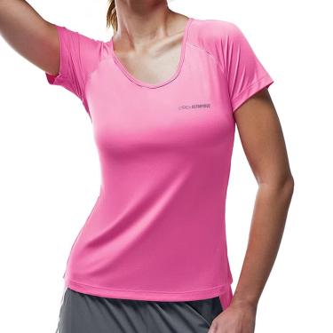 Imagem de Camiseta Feminina Olympikus mc T-shirt Runner Rosa - OIWWR22