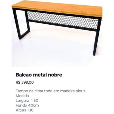 Imagem de Balcão Metal Nobre - .