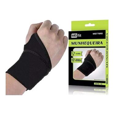Imagem de Munhequeira Tensor Protetor Punho Mão Braço Pulso Tendinite