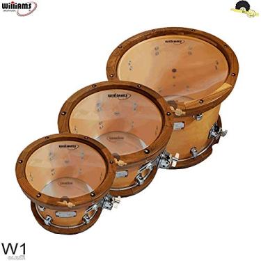 Imagem de Kit de Peles Williams - W1 monofilme(Batedeira ou Resposta) Clear (10″/12″/16″)