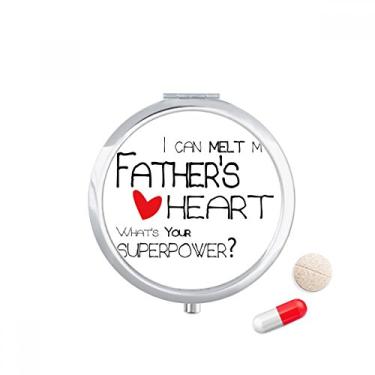 Imagem de Caixa de armazenamento de remédios I Can Melt My Father's Heart Best Papa Love
