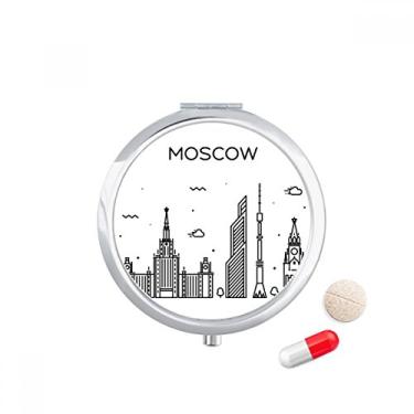 Imagem de Porta-comprimidos, porta-comprimidos, porta-comprimidos, porta-remédios da Rússia City Landmark