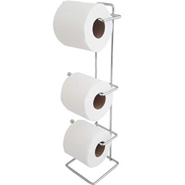 Imagem de MS Aramados, 292, Papeleira Para Banheiro Porta Papel Higiênico de Chão Lavabo