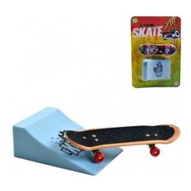 Pista Rampa Skate Dedo Mdf Grande Fingerboard Sk8 Brinquedo