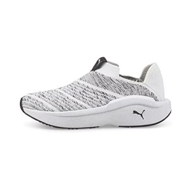 Imagem de PUMA Tênis Masculino Enlighten, Branco/preto, 8.5