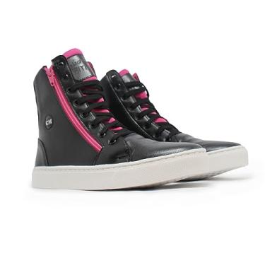 Imagem de Botinha Fitness Tênis Feminino Cano Alto Bota de Academia Crossfit Treino Musculação Dança