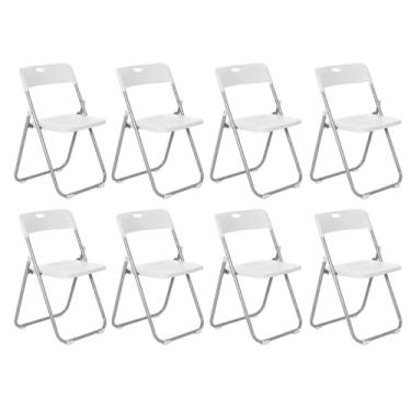 Imagem de Loft7, Kit 8 cadeiras dobravel Fort bar restaurante lanchonete eventos