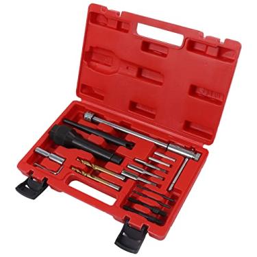 Imagem de Kit de Extração de Tomada, Ferramenta de Remoção de Tomada, Adaptador de Broca, Chave Sextavada, Kit de Soquete Estrela para Danificados, Conjuntos de Extrator Automotivo